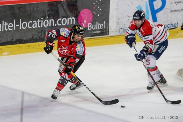 Photo hockey match Amiens  - Angers  le 03/02/2019