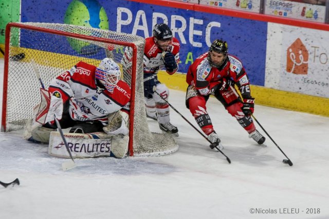 Photo hockey match Amiens  - Angers  le 03/02/2019