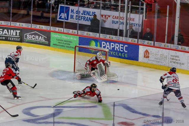 Photo hockey match Amiens  - Angers  le 03/02/2019