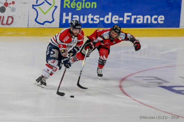 Photo hockey match Amiens  - Angers  le 03/02/2019