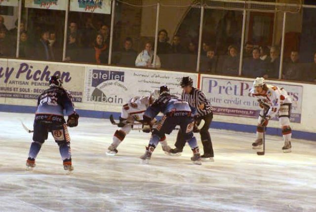 Photo hockey match Angers  - Briançon  le 18/03/2009