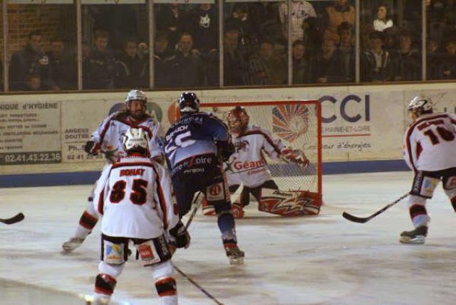 Photo hockey match Angers  - Briançon  le 18/03/2009