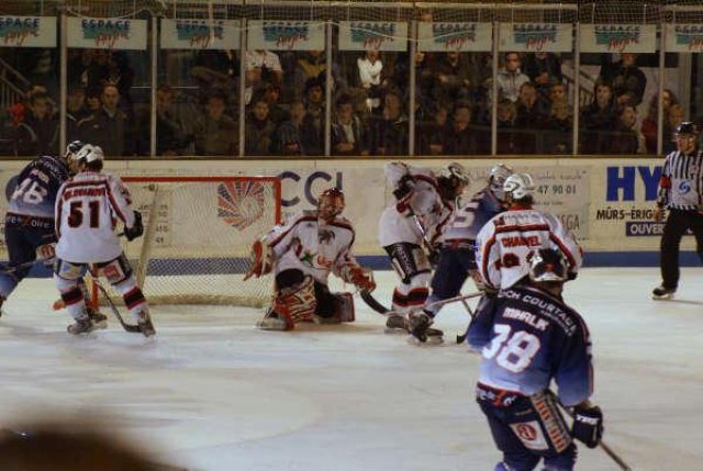 Photo hockey match Angers  - Briançon  le 18/03/2009