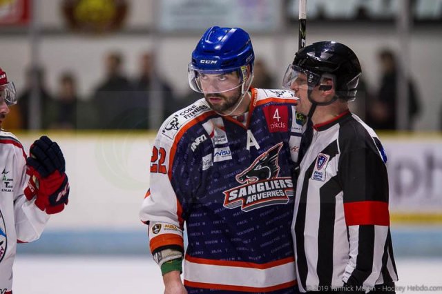 Photo hockey match Clermont-Ferrand - Vaujany le 03/02/2019