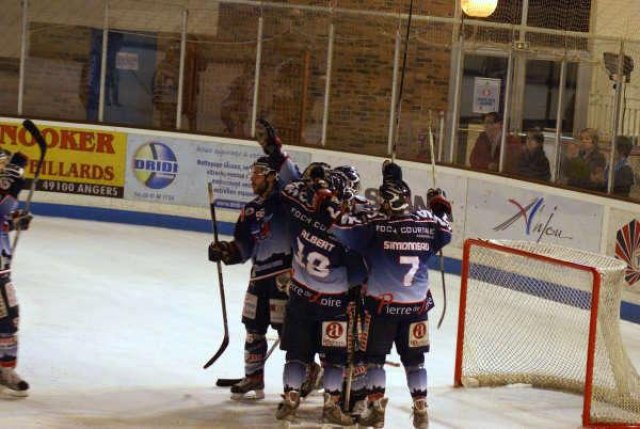 Photo hockey match Angers  - Briançon  le 18/03/2009