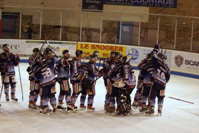 Photo hockey match Angers  - Briançon  le 18/03/2009