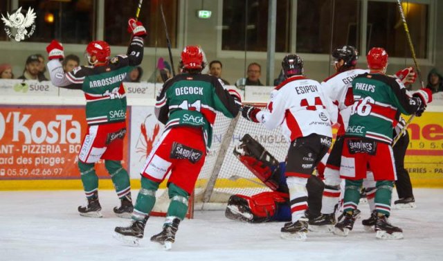 Photo hockey match Anglet - Mulhouse le 03/02/2019
