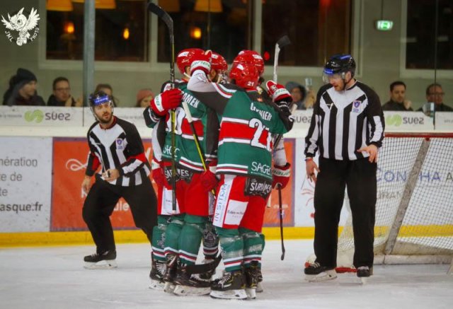 Photo hockey match Anglet - Mulhouse le 03/02/2019