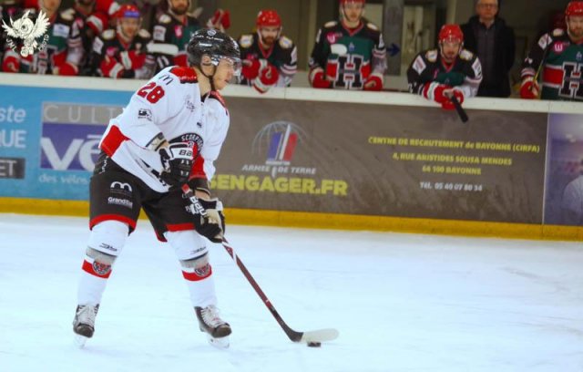 Photo hockey match Anglet - Mulhouse le 03/02/2019