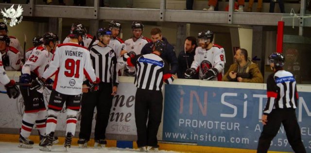Photo hockey match Anglet - Mulhouse le 03/02/2019