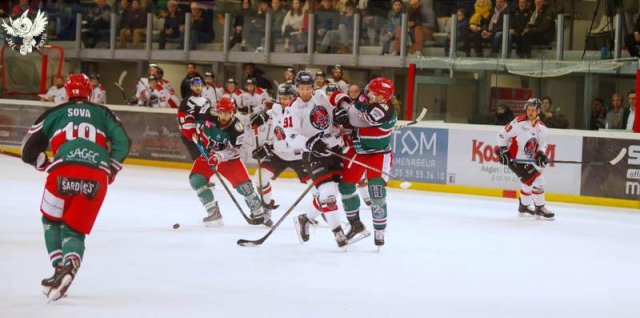 Photo hockey match Anglet - Mulhouse le 03/02/2019