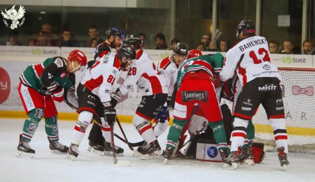 Photo hockey match Anglet - Mulhouse le 03/02/2019