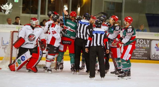 Photo hockey match Anglet - Mulhouse le 03/02/2019