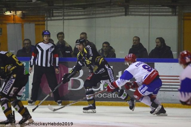 Photo hockey match Rouen - Lyon le 12/02/2019