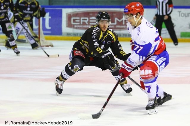 Photo hockey match Rouen - Lyon le 12/02/2019