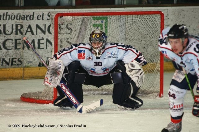 Photo hockey match Briançon  - Angers  le 21/03/2009