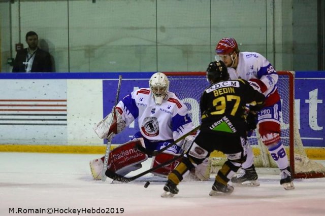 Photo hockey match Rouen - Lyon le 12/02/2019