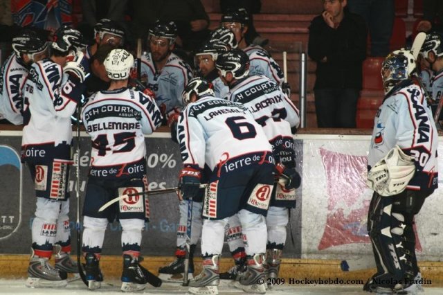 Photo hockey match Briançon  - Angers  le 21/03/2009
