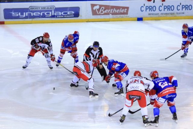 Photo hockey match Lyon - Anglet le 14/02/2019