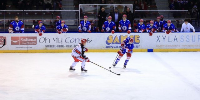 Photo hockey match Lyon - Anglet le 14/02/2019