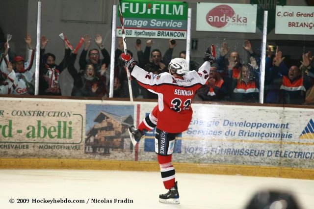 Photo hockey match Briançon  - Angers  le 21/03/2009