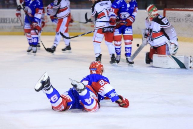 Photo hockey match Lyon - Anglet le 14/02/2019