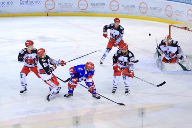 Photo hockey match Lyon - Anglet le 14/02/2019