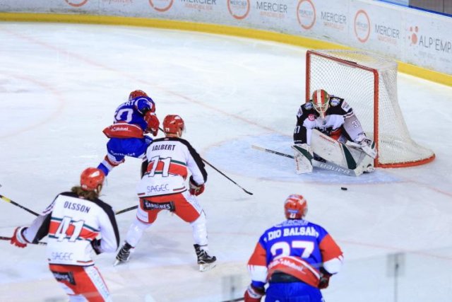 Photo hockey match Lyon - Anglet le 14/02/2019