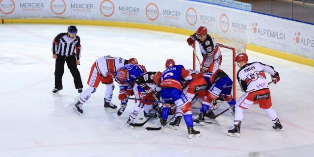 Photo hockey match Lyon - Anglet le 14/02/2019