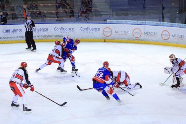 Photo hockey match Lyon - Anglet le 14/02/2019