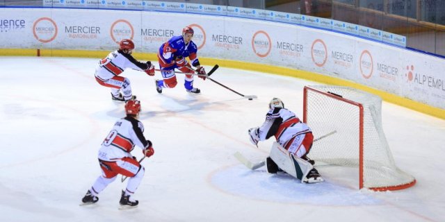 Photo hockey match Lyon - Anglet le 14/02/2019