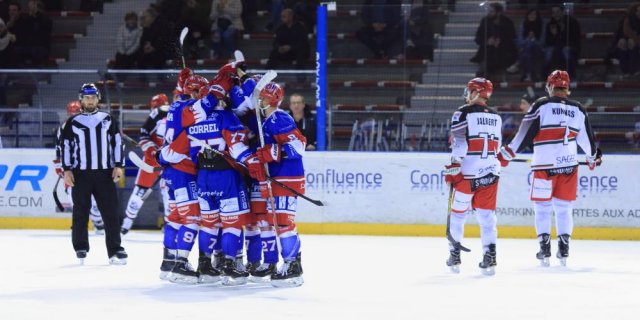 Photo hockey match Lyon - Anglet le 14/02/2019