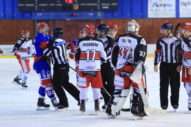 Photo hockey match Lyon - Anglet le 14/02/2019