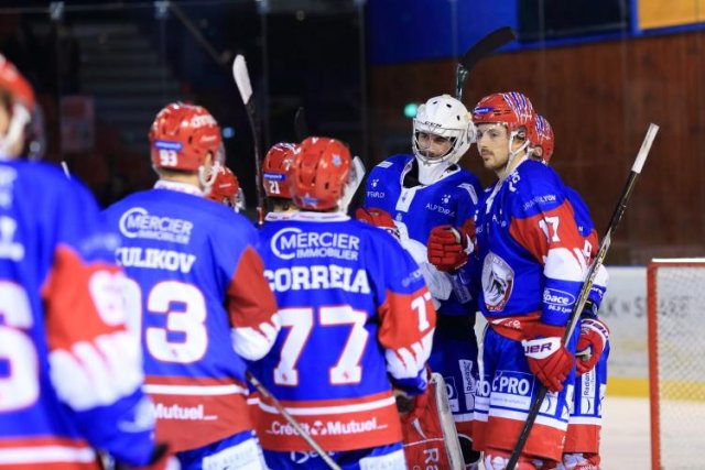 Photo hockey match Lyon - Anglet le 14/02/2019
