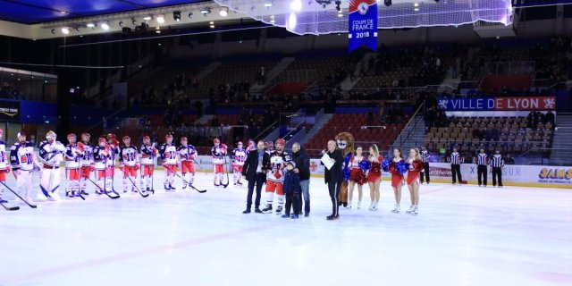 Photo hockey match Lyon - Anglet le 14/02/2019