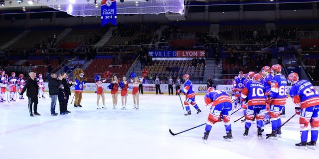 Photo hockey match Lyon - Anglet le 14/02/2019