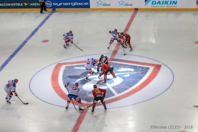 Photo hockey match Amiens  - Lyon le 17/02/2019