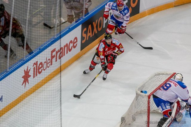 Photo hockey match Amiens  - Lyon le 17/02/2019