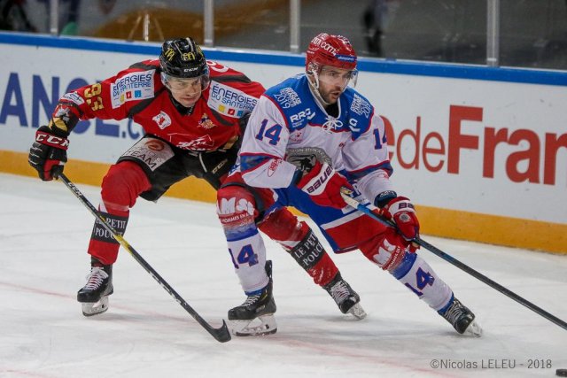 Photo hockey match Amiens  - Lyon le 17/02/2019