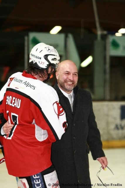 Photo hockey match Briançon  - Angers  le 21/03/2009