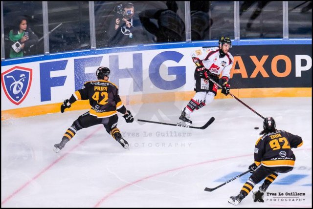 Photo hockey match Amiens  - Strasbourg  le 16/02/2019