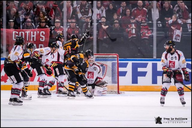 Photo hockey match Amiens  - Strasbourg  le 16/02/2019
