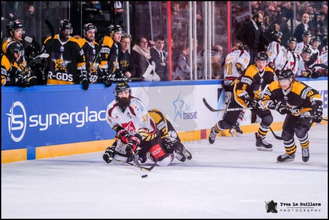 Photo hockey match Amiens  - Strasbourg  le 16/02/2019