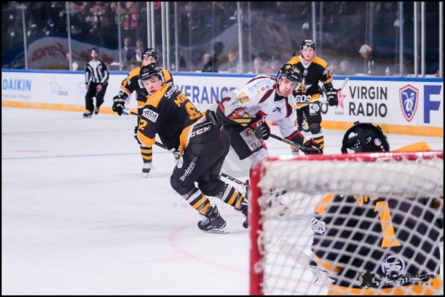 Photo hockey match Amiens  - Strasbourg  le 16/02/2019