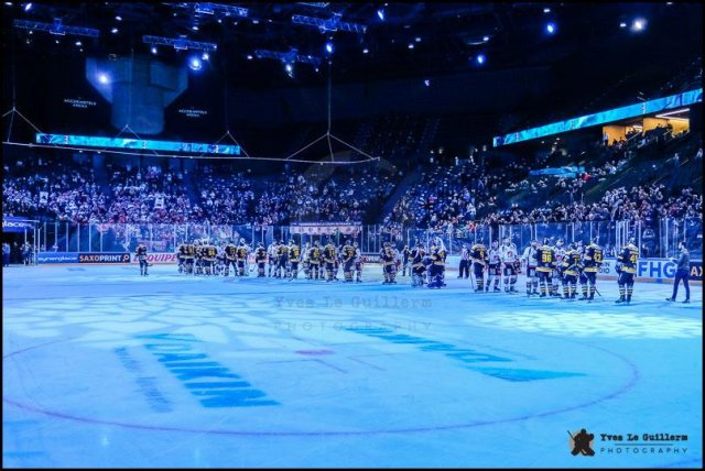 Photo hockey match Amiens  - Strasbourg  le 16/02/2019