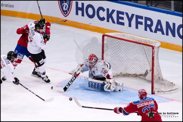 Photo hockey match Lyon - Chamonix  le 16/02/2019
