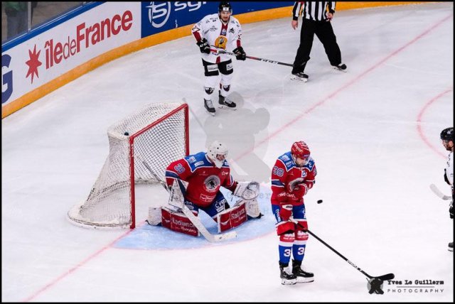 Photo hockey match Lyon - Chamonix  le 16/02/2019