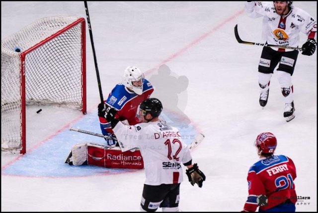 Photo hockey match Lyon - Chamonix  le 16/02/2019