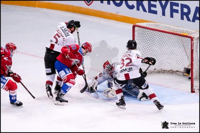 Photo hockey match Lyon - Chamonix  le 16/02/2019
