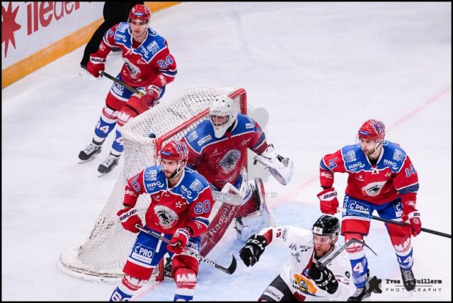 Photo hockey match Lyon - Chamonix  le 16/02/2019